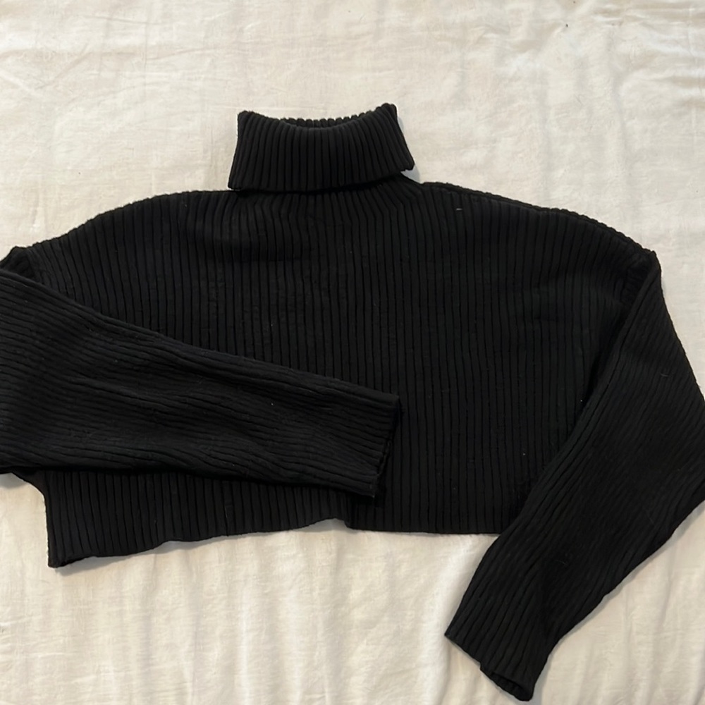 Zara cropped turtleneck - never worn